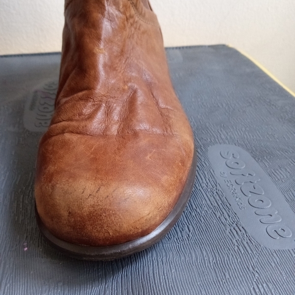 Stuart Weitzman Brown 100% Leather Made in Spain Knee High Boots size 7.5 - Picture 6 of 15